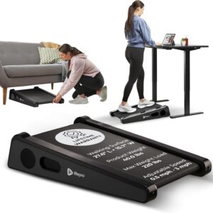 FINEHORSE Walking Pad Treadmill with Auto Incline, 6 in 1 Under Desk Treadmill, 6-Level Incline Treadmills, 2.5HP Portable Treadmills for Home with 330LBS