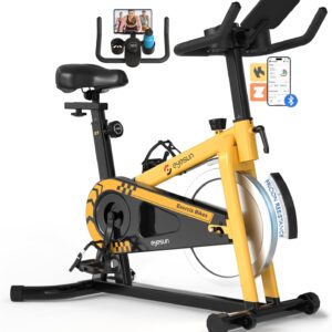 Sunny Health & Fitness Total Body 2-in-1 Smart Stepper Machine for Home with Handlebar and Resistance Bands, Total Body Workout, Adjustable Hydraul