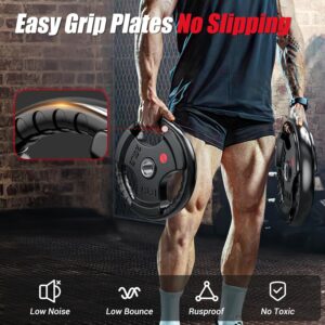 Barbell 2-Inch Olympic Barbell Bars | 5 ft, 6 ft, & 7 ft | Multiple Options